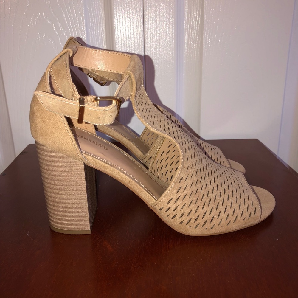 Express high heel sandals